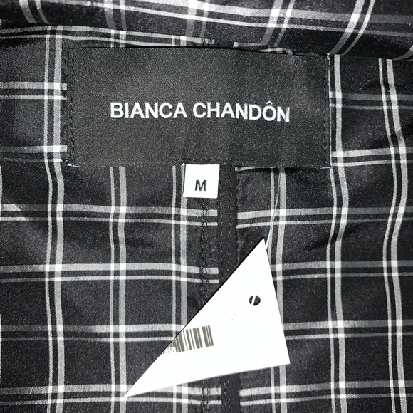 nwt BIANCA CHANDON size MED scuba neck ANORAK - Picture 2 of 5